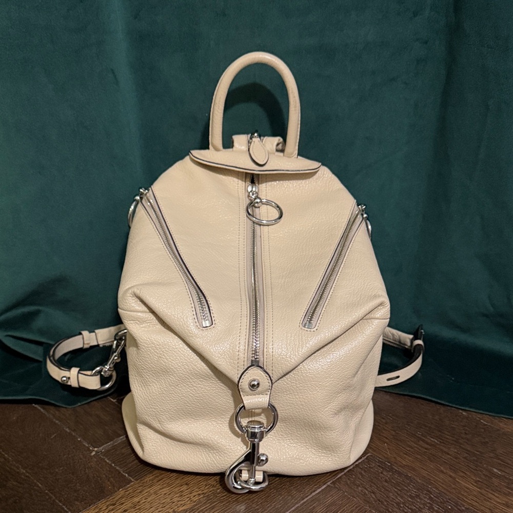 Cream Rebecca Minkoff Backpack
